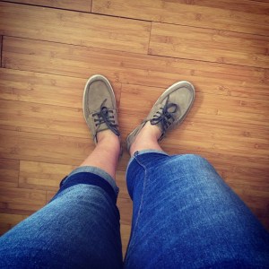 Jeans. WITH zipper. Winning.